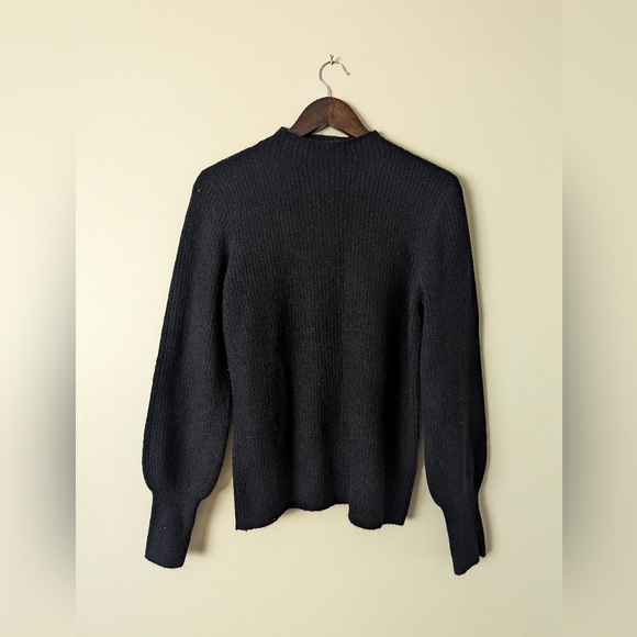 J. Crew Sweaters - J. Crew NWT Black Mock Neck Sweater